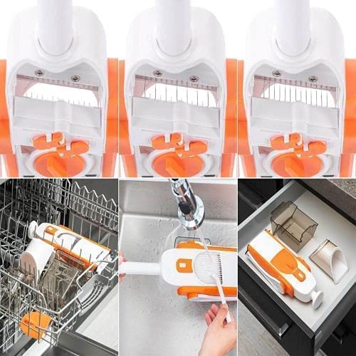 5-in-1 Multifunctional Vegetable Cutter and Slicer