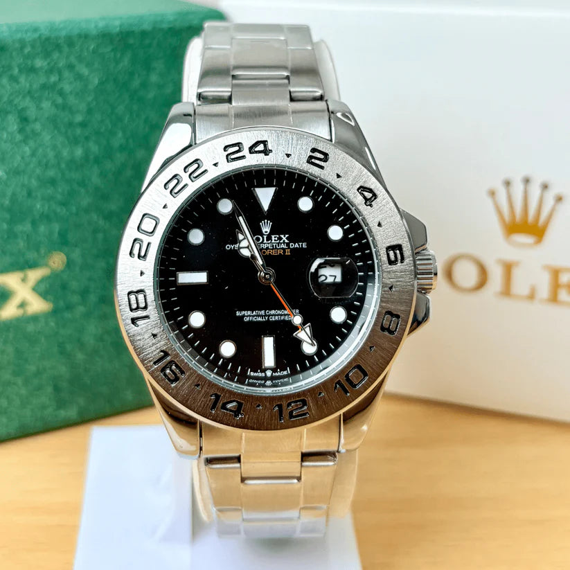 RLX Luxury Explorer 16570 - Stainless Steel Semi Automatic Style