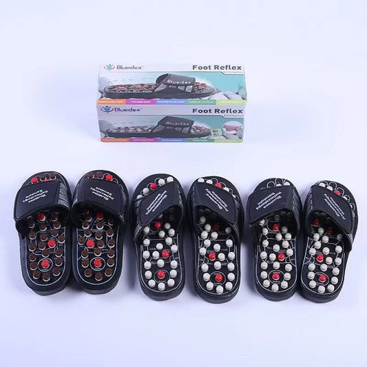Acupressure & Magnetic Therapy Plastic Slippers Blood Circulation