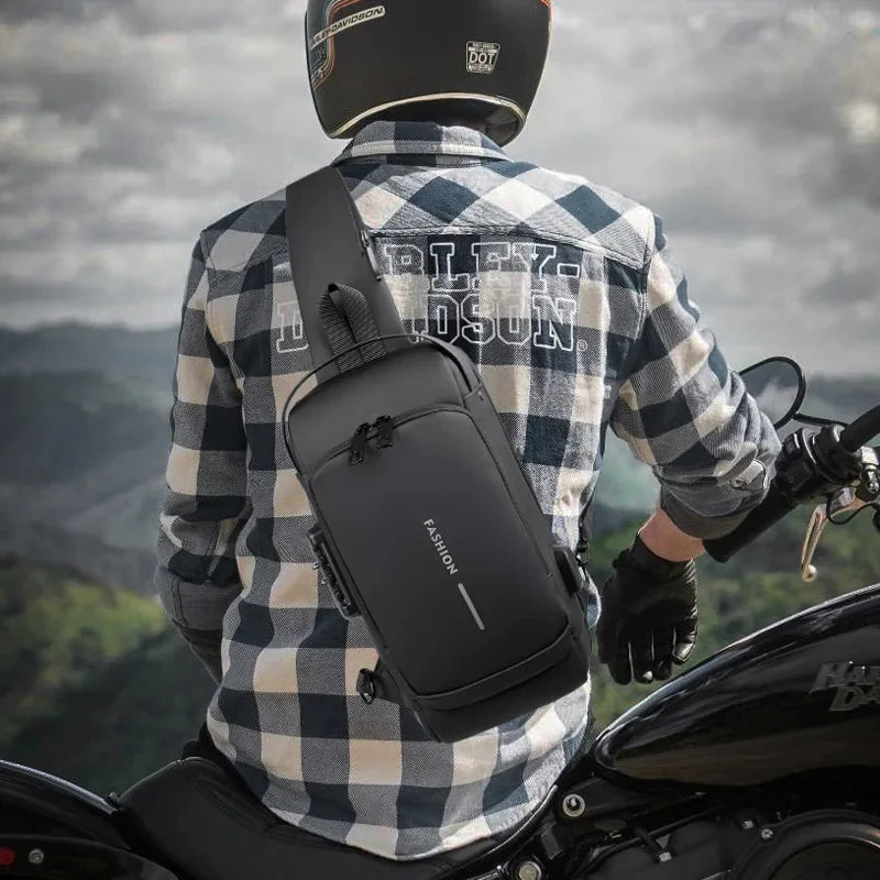 Waterproof unisex Crossbody Bag