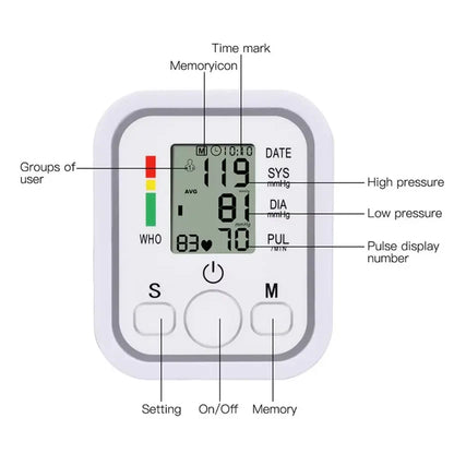 Digital Blood Pressure Monitor