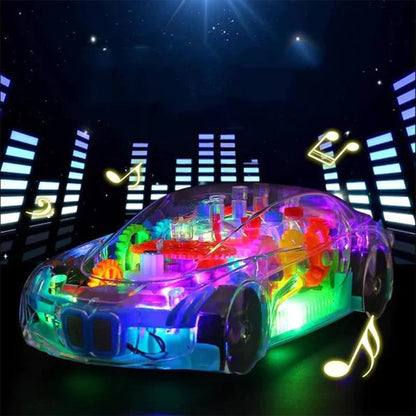 ZEMP| Concept Transparent Colorful Car Toy