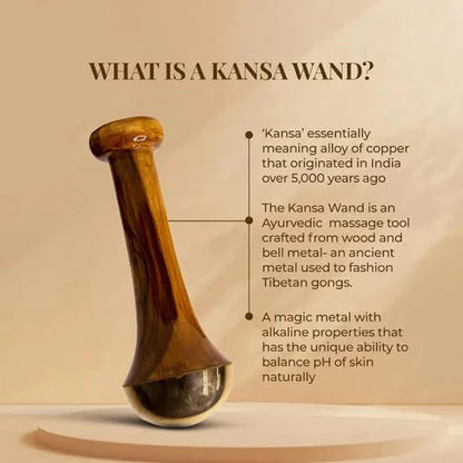 Kansa Wand - Facial & Foot Therapy