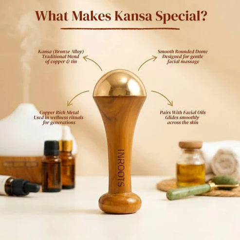 Kansa Wand - Facial & Foot Therapy