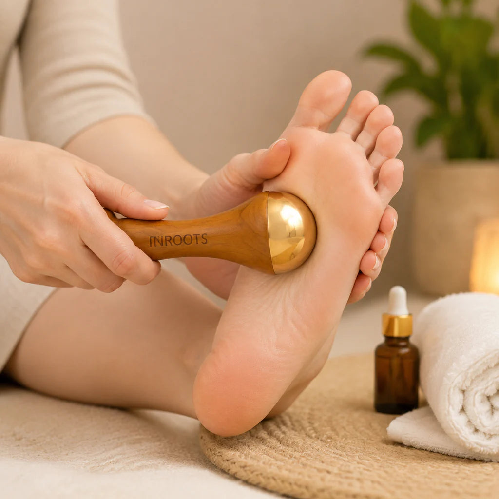 Kansa Wand - Facial & Foot Therapy