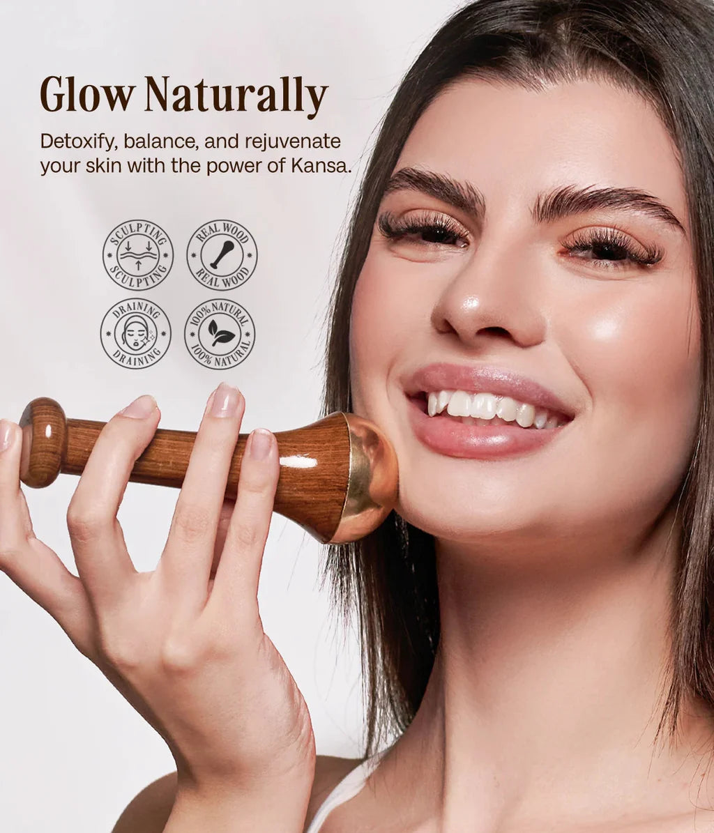Kansa Wand - Facial & Foot Therapy