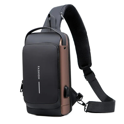 Waterproof unisex Crossbody Bag