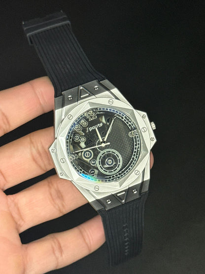 Stylish Diamond Glass Watch
