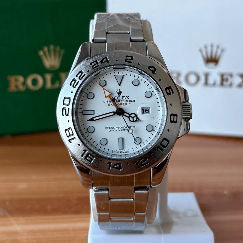RLX Luxury Explorer 16570 - Stainless Steel Semi Automatic Style