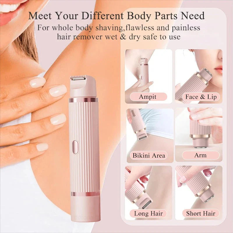 2 in 1 Rechargeable Double Headed Shaver