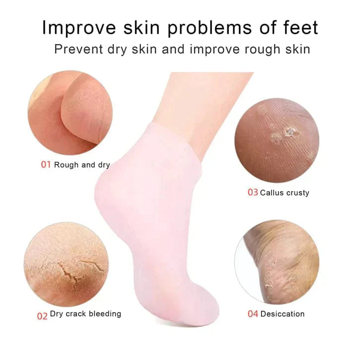 Original Silicon Moisturizing Socks
